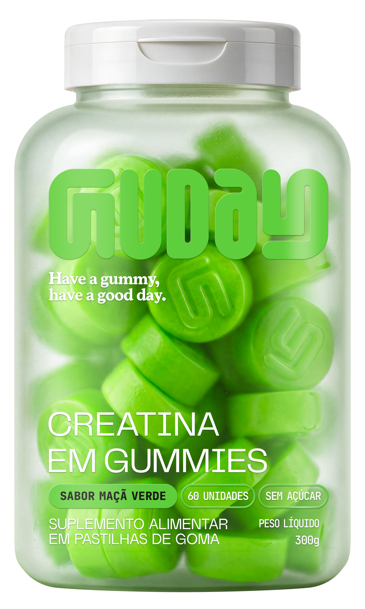 Creatina Maçã Verde - Nova Fórmula